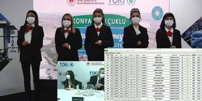 TOKİ Konya Selçuklu Kura Sonuçları