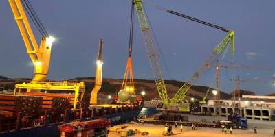 Akkuyu NGS'de Reaktör Basınç Kabı İnşaat Sahasına Ulaştı