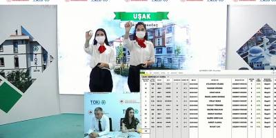 TOKİ Uşak Karaağaç Kura Sonuçları