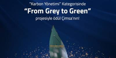 Çimsa “Karbon Yönetimi” Kategorisinde Ödül Kazandı