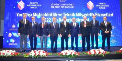 Türk müteahhitler 2022'de Yurt Dışında 17,8 Milyar Dolarlık Proje Üstlendi