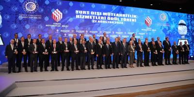 Türkiye'nin En Büyük Müteahhitleri Ödüllendirildi