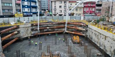 Konak’ın Yeni Hizmet Binasında Temel Betonu Atıldı