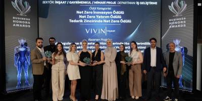 Vivin İnşaat’ın Başarısı Üç Ödül ile Taçlandırıldı