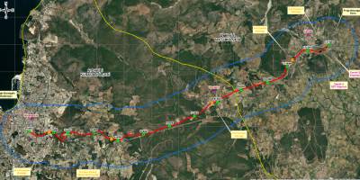 Selçuk ile Kuşadası Arasına 3,5 Milyar TL Yatırımla Yeni Yol Yapılacak
