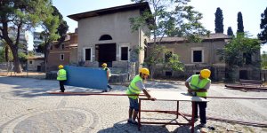 Peterson Köşkünde Restorasyon Başladı