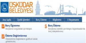Üsküdar Belediyesi emlak vergisi sorgulama? Üsküdar Belediyesi emlak borcu ödeme? Üsküdar Belediyesi emlak borcu sorgulama?
