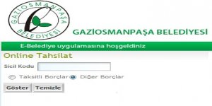 Gaziosmanpaşa Belediyesi emlak vergisi sorgulama? Gaziosmanpaşa Belediyesi emlak borcu ödeme? Gaziosmanpaşa Belediyesi emlak borcu sorgulama?