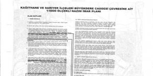 Büyükdere Caddesi İmar Planı Askıya Çıktı