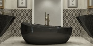 BOCCHİ'den Mermer ve Metalik Görünümlü Sırlı Porselen