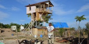 Ceviz Ağacına Dubleks Ev Yaptı!