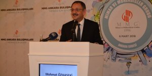 Bakan Özhaseki Mimar ve Mühendiserle Buluştu