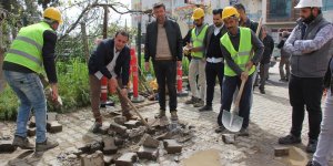 Menderes Gazipaşa Mahallesine Doğalgaz Geliyor