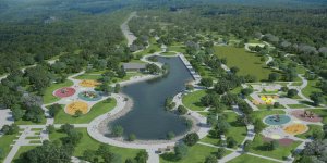 Vakıf Parkı İnşaatı Devam Ediyor